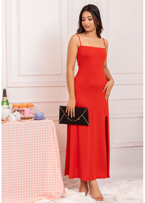 JESSICA FRONT SLIT DRESS